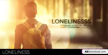 Loneliness – After Effects Project (Videohive) Video Displays template preview