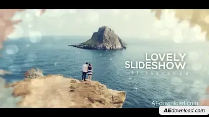 Lovely Ink Parallax Slideshow | Opener Video Displays template preview