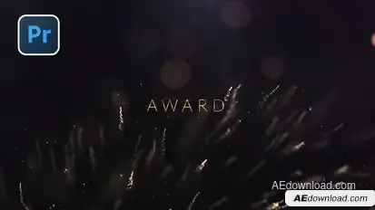 Lux Award Gold Titles | Premiere Pro Premiere Pro template preview