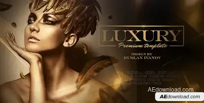 Luxury Awards Package Video Displays template preview