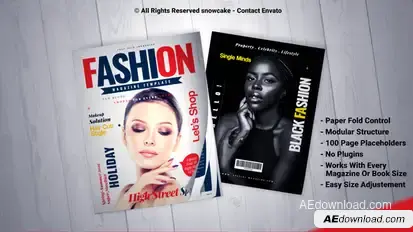 Magazine Promo Premiere Pro template preview