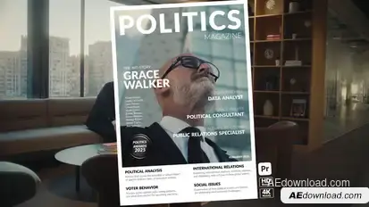 Magazine Transitions for Premiere Pro Premiere Pro template preview