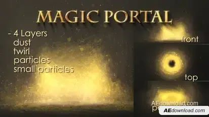 Magic Portal Video Displays template preview