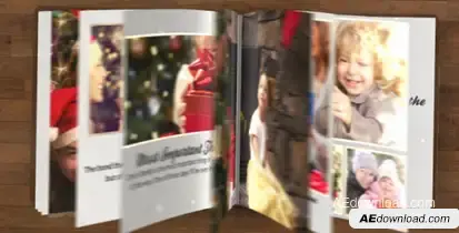 Magical Photo Album Video Displays template preview