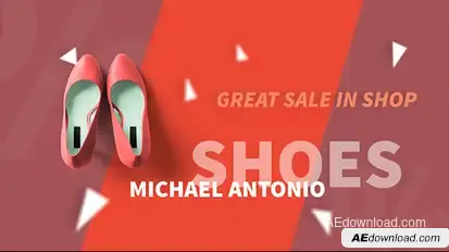Market Shop Sale Video Displays template preview