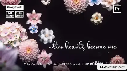 Marriage Invitation Premiere Pro template preview