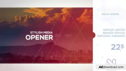 Media Opener Video Displays template preview