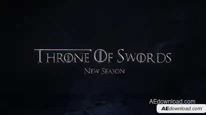 Medieval Cinematic Teaser Titles Video Displays template preview