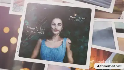 Memories Lane Video Displays template preview