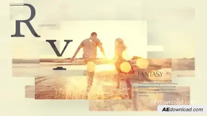 Memories Slideshow Video Displays template preview