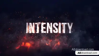Metal Action Titles Video Displays template preview