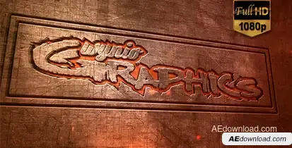 Metal Stamp Logo Video Displays template preview