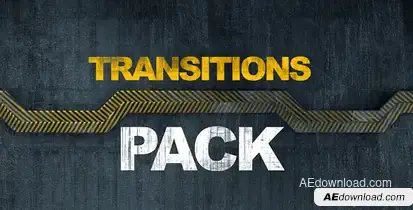 Metal Transitions Pack Video Displays template preview
