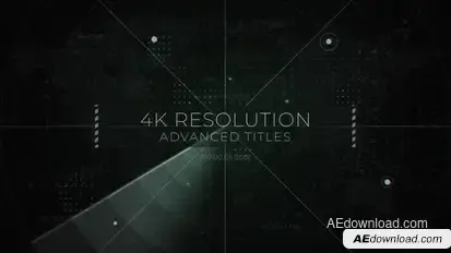 Military Radar Titles & Logo Video Displays template preview