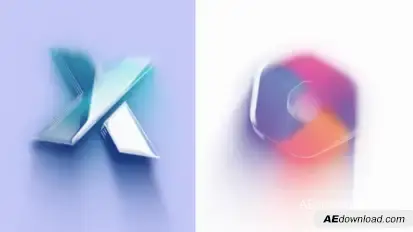 Minimal Clean Logo | MOGRT Premiere Pro template preview