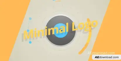Minimal Logo Video Displays template preview