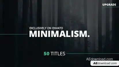Minimalism Video Displays template preview