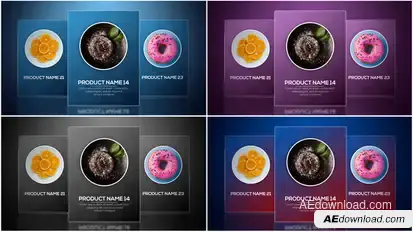 Minimalistic & Clean Restaurant Display Video Displays template preview