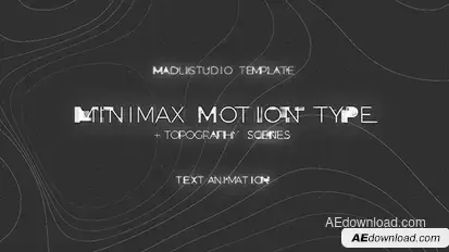 Minimax Motion Type Video Displays template preview