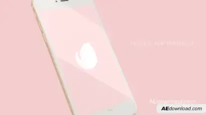 Mobile App Promo 2 Video Displays template preview