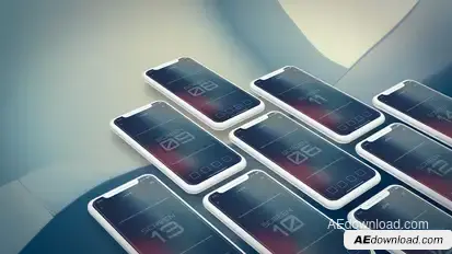 Mobile App Promo | UI Prsentation v.2 Video Displays template preview