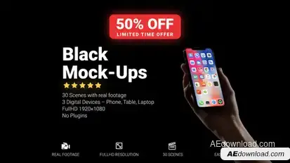 Mockup Video Displays template preview