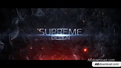 Modern Cinematic Titles Video Displays template preview