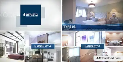 Modern Interior - Photo Gallery Video Displays template preview