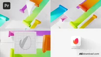 Modern Logo Opener for Premiere Pro Premiere Pro template preview
