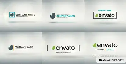 Modern Logo Reveal 2 Video Displays template preview