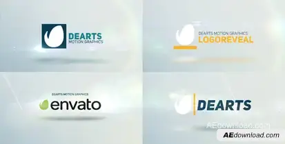 Modern Logo Reveal 3 Video Displays template preview