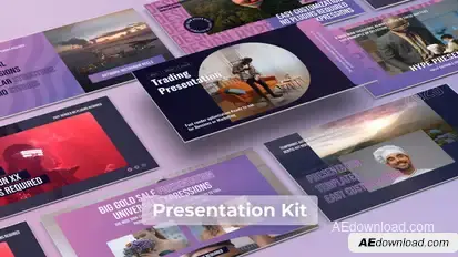 Modern Promo Business Presentation Mogrt Premiere pro Premiere Pro template preview