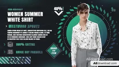 Modern Retro Shopping Video Displays template preview