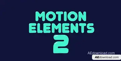 Motion Elements 2 Video Displays template preview