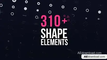 Motion Elements Pack Video Displays template preview