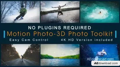 Motion Photo-3D Photo Toolkit Video Displays template preview