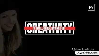 Motion Typography | Premiere Pro Premiere Pro template preview