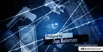 Movie Title Video Displays template preview