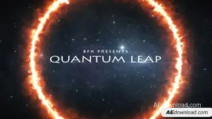 Movie Trailer - Quantum Leap Video Displays template preview