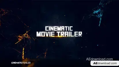Movie Trailer Video Displays template preview