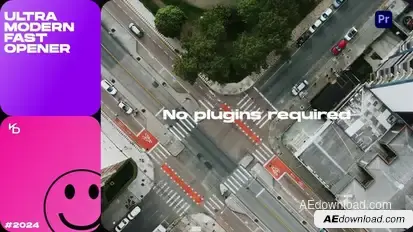 Multiscreen Opener 2.0 - mogrT Premiere Pro template preview