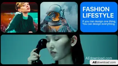Multiscreen Slideshow Premiere Pro template preview