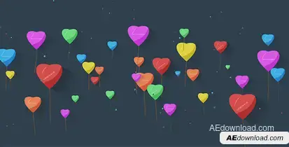 My Balloon My Logo Video Displays template preview