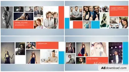 My Portfolio Premiere Pro template preview