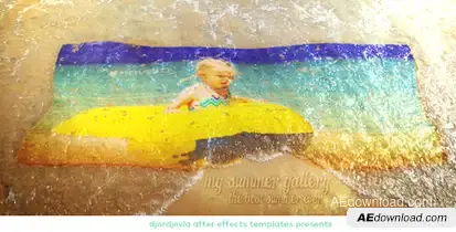 My Summer Wave Gallery Video Displays template preview