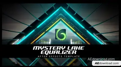 Mystery Lake Equalizer Video Displays template preview