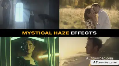 Mystical Haze Effects Premiere Pro template preview