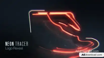 Neon Tracer Video Displays template preview