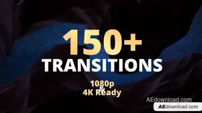 New Transitions Video Displays template preview