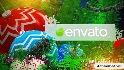 New Year  Video Displays template preview